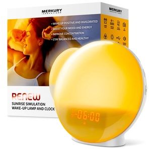 Merkury - Sunrise alarm clock and lamp